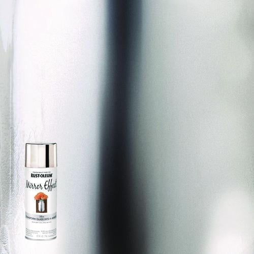 Specialty Mirror Effect Spray Paint, High Gloss Mirror, 6 oz Aerosol Can, 6/Carton | Bundle of 2
