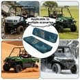 thumbnail image 5 of ZIATUBLES Leopard Jungle Print UTV Seat Covers 2 Pack, Waterproof Polyester Replacement Front Bench Seats Covers, Wear-Resistant UTV Outdoor Accessory Part for Kawasaki Mule, 5 of 8