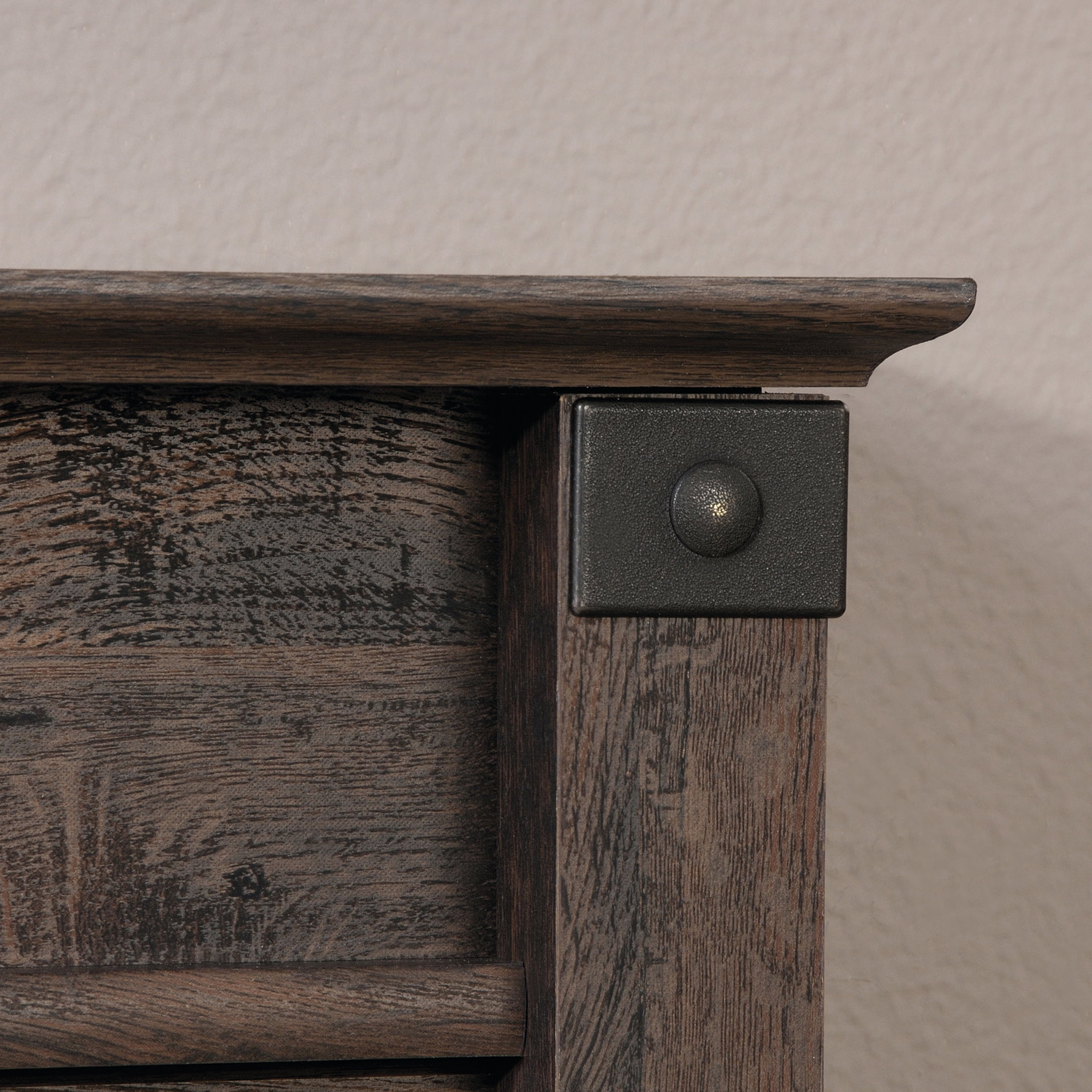 Sauder Carson Forge Full Queen Panel Headboard Coffee Oak Finish Sauder Carson Forge Full Queen Panel Headboard Coffee Oak Finish Com