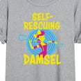 thumbnail image 3 of Toy Story - Self Rescuing Damsel - Women's Oversized T-Shirt, 3 of 5