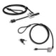 thumbnail image 1 of Candado de Llave Lenovo 4X90H35558 1.83 Metros Negro, 1 of 5