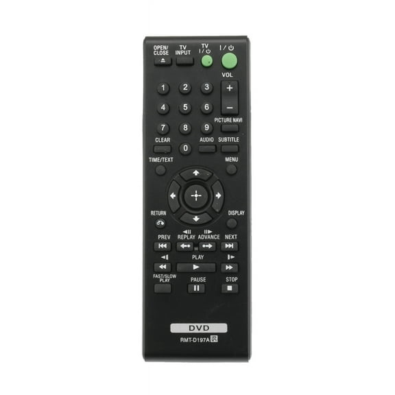 New Remote Control RMT-D197A fits for Sony CD/DVD Player DVP-SR210P DVP-SR210PB DVP-SR310P DVP-SR320