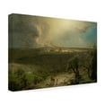 thumbnail image 4 of Trademark Fine Art Church Jerusalem From The Mount Of Olives Canvas Wall Art - 22x32, 4 of 4