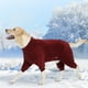 thumbnail image 1 of Ropa para perros grandes de invierno, gruesa, suave, cálida, acolchada de doble cara, para el frío, para perros de cuatro patas y gatos., 1 of 6