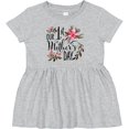 thumbnail image 3 of Inktastic Our First Mother's Day Pink Flowers Girls Baby Dress, 3 of 5