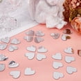 thumbnail image 4 of 1 Box 120Pcs 1 Inch Small Self Adhesive Mirror Tiles Heart Mirror Tiles Acrylic Mini Mirrors, 4 of 6