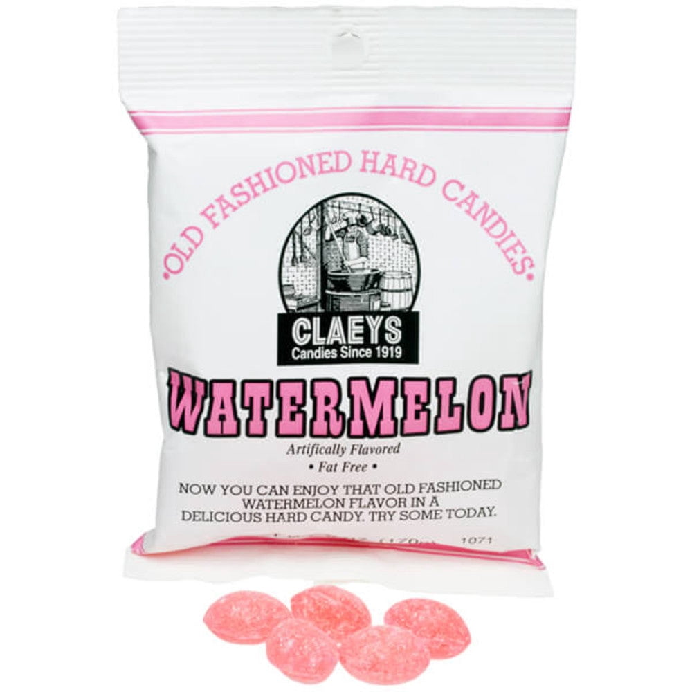 Claeys Watermelon Old Fashioned Hard Candies