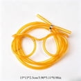 thumbnail image 4 of Yhmxh Gafas con pajita divertidas y originales, gafas con pajita flexible, gafas de plástico reutilizables con pajita, pajitas coloridas de longitud ajustable para fiestas de cumpleaños, celebracio, 4 of 6