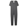 thumbnail image 7 of Women's Jumpsuit Soft Fabric Casual Loose Short Sleeve Spring Summer Autumn Daily Wear, 7 of 7