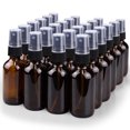 thumbnail image 1 of Botella de aerosol Wedama Fine Mist Glass de 60 ml, color ámbar (paquete de 24), 1 of 7