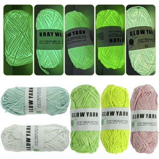 Luminous Wool DIY Hand Knitted Luminous Yarn DIY Weave Glow in The