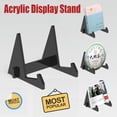 thumbnail image 4 of SagaSave Acrylic Display Stand Books Magazines Brochures Organizers Display Stand Holder Transparent, 4 of 4