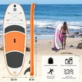 thumbnail image 5 of Crew Axel Inflatable Paddle Board 10336 Extra Wide & Lightweight (18lb) Paddle Board  Premium SUP Set Includes 2 Bags, Floating Paddle, Camera Mount, 3 Fins, Dual Pump Kit, 5 of 5