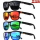 thumbnail image 2 of Typpkmm 1/3/ Men Classical Square Sports Sunglasses Lightweight Pc Frame Uv400 for Driving Fishing Cycling Unisex Durability 4PCS, 2 of 7