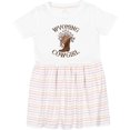 thumbnail image 3 of Inktastic Wyoming Cowgirl Western Rodeo Girls Toddler Dress, 3 of 5