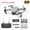 D, variant on Herrnalise Drone with Double Camera for Adults Beginners Kids,Foldable RC Quadcopter,Toys Drone Gifts,1080P FPV Video,One Key Start,Headless Mode,Waypoints fly,360°Flips