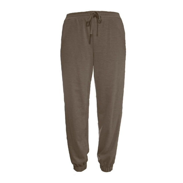 Pantalón George para Dama, con Jareta Café Talla M