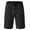 Black, variant on Lavenicole Men's Casual Athletic Shorts, Lightweight Workout Hiking Shorts 9" with 4 Pockets Khaki 36W