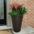 thumbnail image 3 of Mayne Versailles 26in Tall Planter - Polyethylene Planter - Espresso - Espresso Brown (5891-ES), 3 of 7