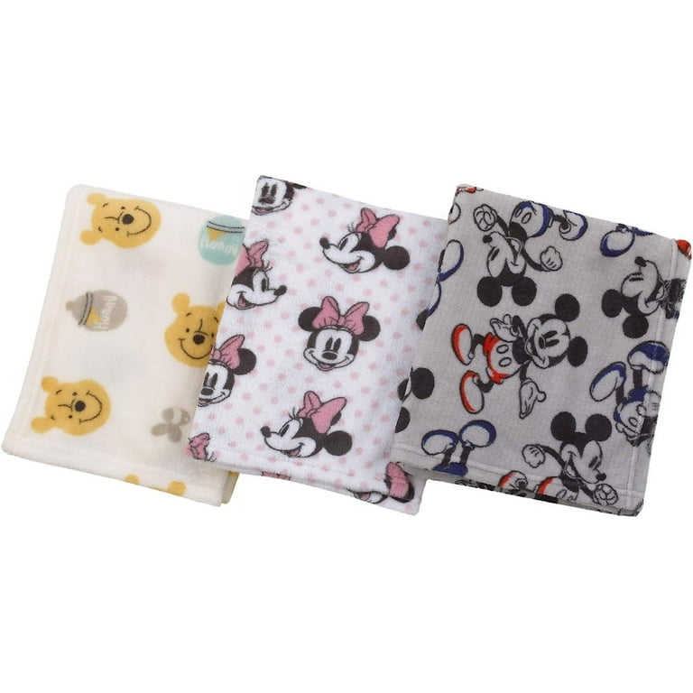 Disney winnie the pooh plush ivory baby blanket hot sale