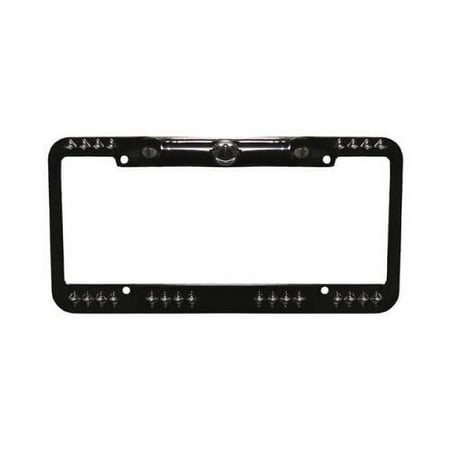 T-View CAMERA TVIEW LICENSE PLATE FRAME; *BLACK*-ls300nvbk