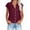 Wine#gauze button down shirts for women, variant on lcziwo Sales Today Clearance Linen Top Plus Size Women,Summer Cotton Linen Shirts for Women 2024 Ladies Lapel Cap Sleeve Cotton Gauze Tops Casual Trendy Button Down Dressy Blouses Navy,XXL