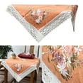 thumbnail image 4 of GUOOL Nappe Brodée, Lavable à la Main pour Café Orange, 4 of 9