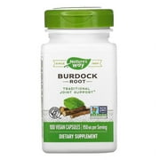 Nature's Way Burdock Root Non-GMO Project, Tru? ID Certified, 100 Ct
