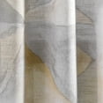 thumbnail image 6 of Rochelle Porter Prism Single Panel Curtain Poletop Rod Pocket, Cotton, Gray, Light Filtering, Adult, 50" W x 84" L, 6 of 9