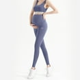 thumbnail image 4 of Ahabrexf Pregnant Women, Year-Round Supportive Seamless Pants Featuring A Contoured Waistband and Functional Side Pockets for Maternity Comfort, 4 of 6