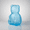 A04_Blue, variant on 13" Giant Gum1my New Bear Container, Gumamy Clear Bear-Shaped Plastic Candy Box - Large Reusable Party Favor Jar for Valentine’s Day & Holidays - Whimsical Festive Decor & Oversized Treat Storage