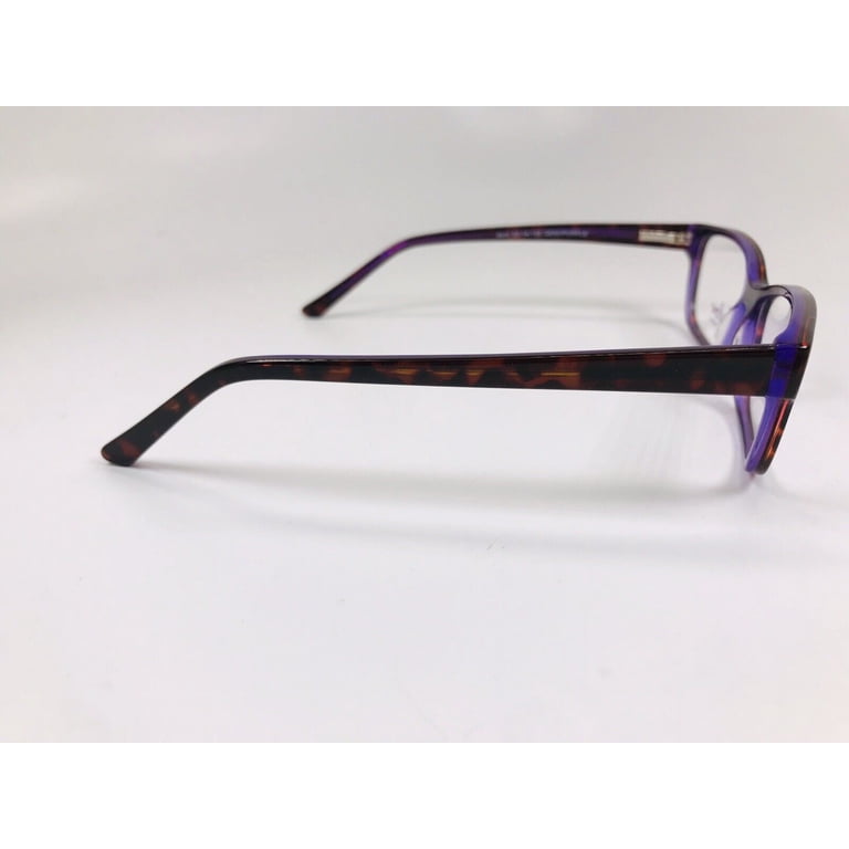 NEW Taylor Eyes Demi & Purple AVRIL Eyeglasses 53mm with Case NEW Taylor Eyes Demi & Purple AVRIL Eyeglasses 53mm with  main image 3