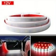 thumbnail image 4 of SUTENGDA 1pc Universal Fit LED Car Door Safety Light Strip  12V Dual-Color Anti-Collision Warning Lamp  Waterproof Adhesive Tape for Vehicle Door Edge Decoration  No Battery Required, 4 of 7