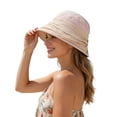 thumbnail image 2 of Cloche Bucket Hat for Women Summer Lightweight Beach Sun Hat, 2 of 6