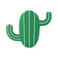 thumbnail image 1 of Gancho de pared de cactus, ganchos colgantes para colgar en la pared Feliz Sencillez, 1 of 5