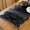 thumbnail image 6 of Laces Sideboard Cover Cloth Household Long Table Flag Table Cloth Americans Rustics Long Table Decoration Shoe Cabinet Dusts Cover Towel, 6 of 6