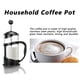 thumbnail image 4 of Tea Maker and Kettle with High Temperature Resistant Borosilicate Filter, Manual Infusion Teapot, Black, 600ml, 4 of 4