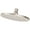 Brushed Nickel, variant on Pfister USH-01SHWB Modern Round 1.75 GPM Single Function Rain Shower Head - Black