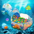 thumbnail image 3 of Children Ball Pool Baby Balloon Playpen Portable Kids Tent Ball Pit Crawling Tunnel Kid Playground Yard Room Pool Kids Gifts, 3 of 9