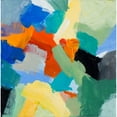 thumbnail image 3 of Loreth, Lanie 12x12 Black Modern Framed Museum Art Print Titled - Lets Mingle a Little II, 3 of 5