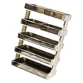 thumbnail image 4 of Organizador de encimera de cocina, estante de almacenamiento de cocina multifuncional desmontable de plástico, estante de alimentos para dormitorio, baño, escritorio, color blanco crema, 5 niveles, 4 of 13