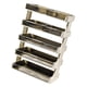 thumbnail image 4 of Organizador de encimera de cocina de plástico desmontable, multifuncional, para almacenamiento de alimentos, para dormitorio, baño, escritorio, color blanco crema, 5 niveles, 4 of 13
