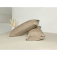 thumbnail image 6 of Unique Bargains Pillow Cases with Envelope Closure Pillow Covers 2 pcs Queen Camel, 6 of 8