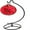 Style A, variant on NOGIS Christmas Heart Shaped Ornament Display Stand Ornament Hanger Stands Ornament Holder Flower Pot Stand Rack for Hanging Glass Globe Home Wedding Decoration (Style C, Excluding Balls)