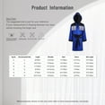 thumbnail image 5 of Haitryli Kids Boys Boxing Outfits Long Sleeve Tassels Boxing Robes Satin Hooded Boxer Cloak with Belt Purple 8, 5 of 5