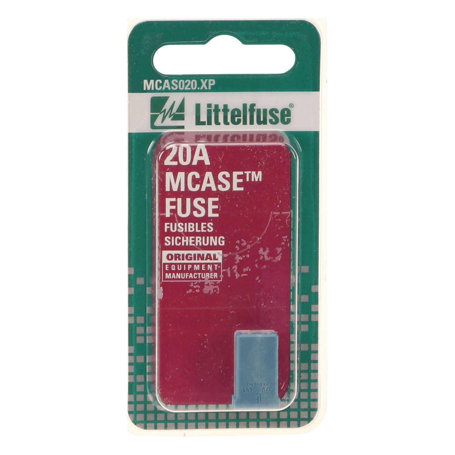 Littelfuse MCASE Style Fuse High Current, 20 AMP