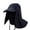 ZQ, variant on Taykoo Men Women Fishing Flap Caps Quick Dry Sunshade UV Protection Removable Ear Neck Cover Outdoor Sportswear Accessories