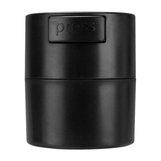 1 frasco de almacenamiento de pegamento para pestañas, sellado, para extensiones de pestañas, herramientas de maquillaje (negro)