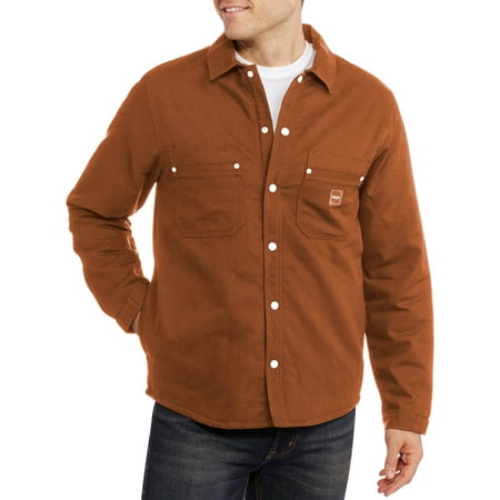 Walls Men's Sherpa Lined Shirt Jacket - Walmart.com