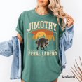 thumbnail image 2 of Retro Jimothy Raccoon Shirt, Funny Seattle Meme Legend, Feral Animal Tee, 2 of 6